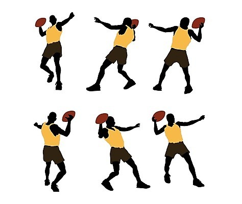 EPS 해외이미지 1 디자인 남자 실루엣 스포츠 포즈 백그라운드 일러스트 공 그림자 사람 축구 게임 흰색 헬멧 통과 고립 착륙 쿼터백 플레이어 해외202004 해외일러스트 컬러 놀이 촬영기법 구기 보호장비 파일형식 벡터 이미지허브