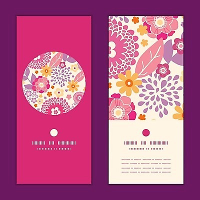 EPS 해외이미지 패턴 일러스트 프레임 세로 세트 공백 원형 신용카드 초대 해외202004 해외일러스트 도형 무늬 금융 파일형식 벡터 이미지허브