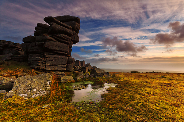 포토 JPG 해외이미지 호수 풍경 사람없음 숲 언덕 산악지대 다트무어 해외202004 해외포토 산 파일형식 이미지허브