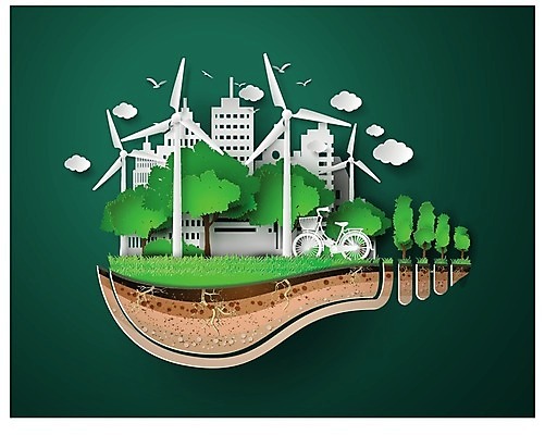 EPS 해외이미지 나무 지구 잎 지도 일러스트 사람없음 초록색 환경 재활용 에너지 램프 그린에너지 보호 자르기 에코 친환경 유기농 바이오 해외202004 해외일러스트 식물 웰빙 컬러 컨셉 모션 조명 파일형식 벡터 이미지허브