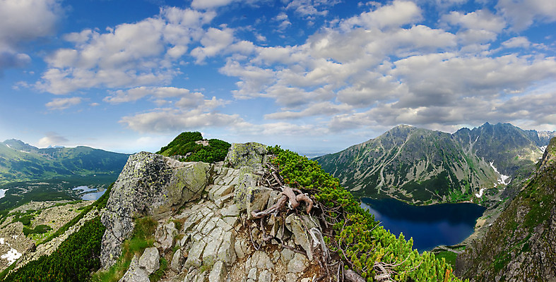 포토 JPG 해외이미지 나무 식물 구름 계절 호수 자연 하늘 산 파노라마 풍경 사람없음 여름 하이킹 티켓 폴란드 산맥 해외202004 해외포토 자연요소 유럽 레저 촬영기법 생태계 파일형식 이미지허브