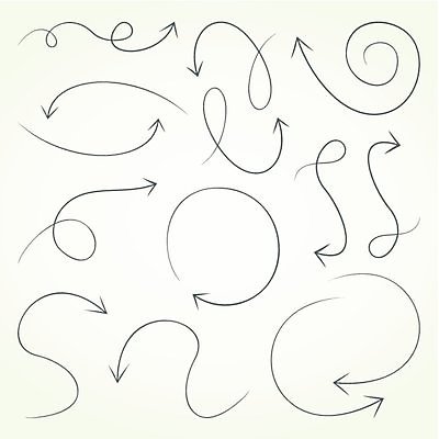 EPS 해외이미지 화살표 일러스트 사람없음 디자인소스 해외202004 해외일러스트 파일형식 벡터 편집소스 이미지허브