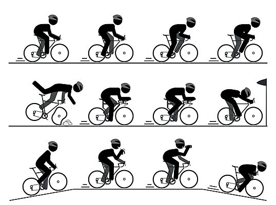 EPS 해외이미지 직업 실루엣 도로 길 스포츠 여행 포즈 의자 일러스트 프레임 바나나 건강 경사 픽토그램 숫자 자전거 검은색 경쟁 무대 깃발 바퀴 끝 승차 헬멧 만화 심플 사이클링 기어 안장 오르막 라이더 레이서 바이킹 전력질주 페달 해외202004 해외일러스트 문자 컬러 가구 컨셉 과일 교통시설 모션 촬영기법 바이크 보호장비 육상스포츠 파일형식 벡터 이미지허브