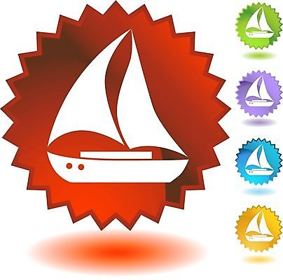 EPS 해외이미지 클립아트 디자인 요트 일러스트 버튼 항해 그래픽 장식 세트 원형 보트 돛 뱃놀이 엘리먼트 해외202004 해외일러스트 도형 배_교통 전통놀이 파일형식 벡터 이미지허브
