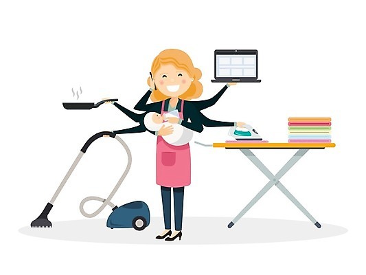 EPS 해외이미지 직업 라이프스타일 디자인 여자 어린이 일러스트 비즈니스 엄마 주택 요리 사람 노트북 스마트폰 주방 아기 업무 플랫 만화 청소 철 주부 바쁨 영웅 해외202004 해외일러스트 가족 건물 생활 전자제품 핸드폰 스마트기기 작업 파일형식 벡터 이미지허브