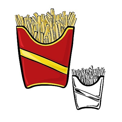 EPS 해외이미지 음식 채소 일러스트 감자 패스트푸드 요리 빨간색 상자 노란색 식사 튀김 흰색 막대기 맛 폐기물 스케치 속도 테이크아웃 팩 칼로리 프랑스어 짠맛 해외202004 해외일러스트 문자 컬러 컨셉 미술 화장품 인스턴트 쓰레기 파일형식 벡터 이미지허브