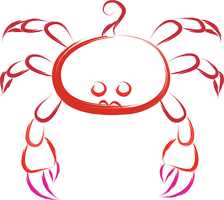 EPS 해외이미지 동물 디자인 음식 바다 컨셉 일러스트 추상 잉크 갑각류 미술 그래픽 빨간색 연필 펜 게 붓 거친 낙서 위험 만화 스케치 그림 복고 심플 윤곽 발톱 해외202004 해외일러스트 컬러 무늬 발 문화예술 학용품 필기구 파일형식 벡터 문구용품 신체부위 사람 오브젝트 이미지허브
