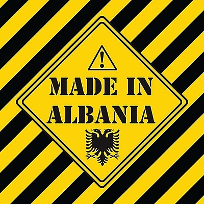 EPS 해외이미지 산업 백그라운드 스티커 일러스트 비즈니스 공장 경고 노란색 라벨 검은색 화물 뉴스 위험 심볼 흔적 사인 무역 상업 알바니아 해외202004 해외일러스트 컬러 컨셉 공업 프레임 운송업 파일형식 벡터 남유럽 이미지허브