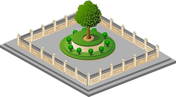 EPS 해외이미지 나무 모델 외관 일러스트 건축양식 거리 아파트 울타리 정원 블록 도시 재산 계획 만화 화단 장면 지역 개발 고립 진짜 해외202004 해외일러스트 식물 건축 컨셉 주택 금융 담장 파일형식 벡터 이미지허브