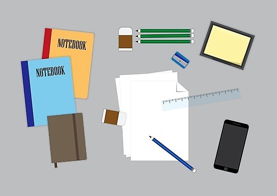 EPS 해외이미지 디자인 종이 백그라운드 컨셉 일러스트 탁자 문구용품 직장 자 책 스마트폰 사무실 연필 우주 다이어리 쪽지 공책 업무 작업실 플랫 정상 책상 지우개 어려움 해외202004 해외일러스트 가구 회사 비즈니스 학용품 핸드폰 스마트기기 필기구 사무용품 작업 오브젝트 파일형식 벡터 이미지허브