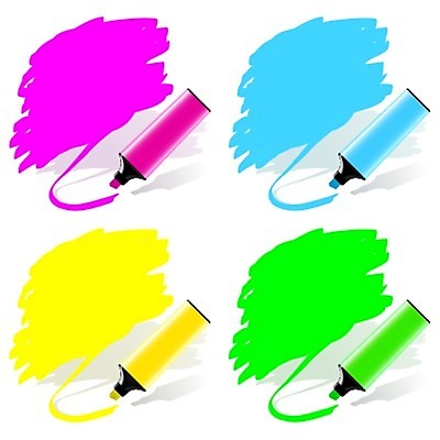 포토 JPG 해외이미지 분홍색 백그라운드 무늬 일러스트 표시 잉크 사람없음 초록색 파란색 세트 펜 노란색 라벨 판매 세일 거래 형광등 형광펜 승진 마케팅 브랜딩 강조 해외202004 해외포토 컬러 전등 프레임 필기구 파일형식 이미지허브