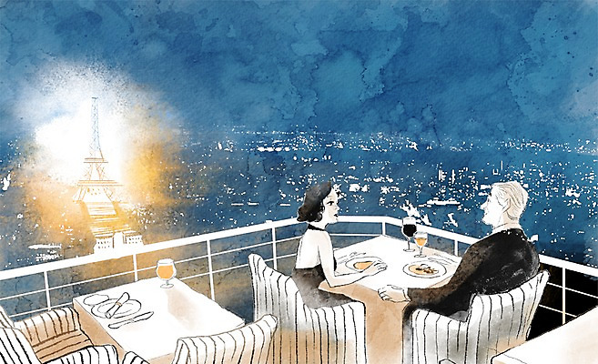 PSD 커플 여자 남자 여행 백그라운드 일러스트 사람 성인 야외 두명 식당 식사 프랑스 세계여행 야간 에펠탑 성인만 국내일러스트 자연요소 유럽 관계 세계 상점 파리 랜드마크 파일형식