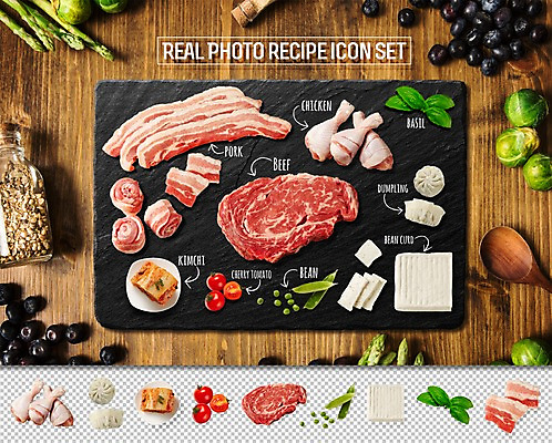 PSD 편집이미지 음식 토마토 식재료 재료 김치 콩 생고기 육류 돼지고기 사람없음 세트 닭고기 소고기 만두 두부 레시피 바질 단백질 플랫레이 편집소스 이미지편집 한식 채소 곡류 플랫 영양소 파일형식