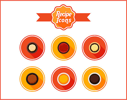 아이콘 재료 사람없음 세트 양념 된장 고추장 플랫 레시피 카레 생강 다진마늘 춘장 플랫레이 2D아이콘 AI파일 음식 채소 조미료 파일형식 벡터