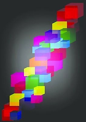 EPS 해외이미지 디자인 백그라운드 무지개 일러스트 추상 그래픽 컬러풀 3D 블록 덮개 타일 큐브 정사각형 스펙트럼 해외202004 해외일러스트 자연요소 도형 컬러 무늬 뚜껑 디지털합성 파일형식 벡터 이미지허브