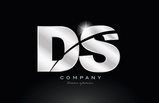 EPS 해외이미지 모양 템플릿 디자인 알파벳 백그라운드 일러스트 회사 비즈니스 반짝임 금속 검은색 회색 은색 편지 심볼 신분 S D 엘리먼트 활자 해외202004 해외일러스트 영어 컬러 모션 재질 활자판 파일형식 벡터 이미지허브