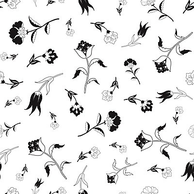 EPS 해외이미지 식물 꽃잎 꽃 잎 꽃무늬 패턴 일러스트 자연 흑백 견본 검은색 벚꽃 흰색 화려 우아함 그림 유기농 질감 심플 손그림 내추럴 해외202004 튀르키예 해외일러스트 웰빙 아시아 컬러 컨셉 무늬 촬영기법 생태계 파일형식 벡터 이미지허브