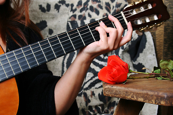 포토 JPG 해외이미지 손 여자 꽃 줄 음악 패턴 손가락 탁자 사람없음 빨간색 장미 기구 기타 팔 해외202004 해외포토 식물 컬러 가구 무늬 현악기 문화예술 사람 신체부위 파일형식 이미지허브