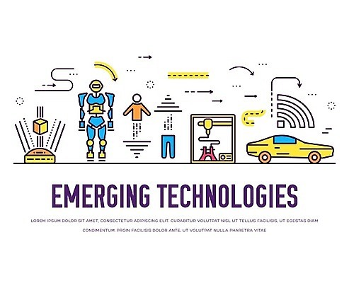 EPS 해외이미지 산업 일러스트 비즈니스 체험 헬멧 공학 추적 드론 인공 자동 지능 홀로그램 웨어러블 가상현실 해외202004 해외일러스트 교육 컨셉 모션 보호장비 파일형식 벡터 이미지허브