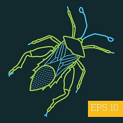 EPS 해외이미지 디자인 야생동물 선 곤충 절지류 일러스트 그래픽 픽토그램 주름 벌레 딱정벌레 심볼 오브젝트 사인 그림 심플 윤곽 고립 얇은 엘리먼트 해외202004 해외일러스트 동물 파일형식 벡터 이미지허브