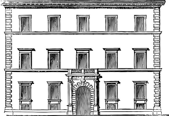 EPS 해외이미지 선 일러스트 거리 선물 미술 검은색 궁전 수확 흰색 로마 그림 판화 타입 로마인 르네상스 스타일 해외202004 해외일러스트 컬러 고건축 농업 문화예술 인종 이탈리아 파일형식 벡터 이미지허브