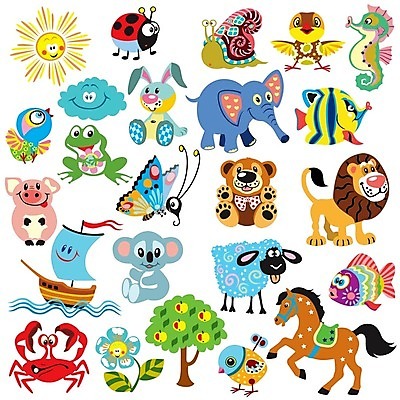 EPS 해외이미지 나무 동물 구름 꽃 어린이 나비 일러스트 곰 조류 코끼리 동물원 개구리 선물 어류 세트 장난감 태양 게 아기 양 돼지 보트 사자 만화 수집 달팽이 무당벌레 해외202004 해외일러스트 자연요소 식물 곤충 배_교통 포유류 연체동물 갑각류 양서류 사람 수중동물 파일형식 벡터 이미지허브