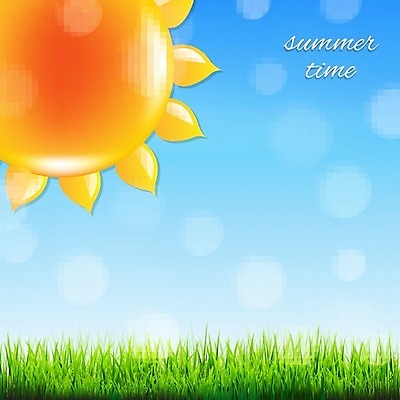 EPS 해외이미지 식물 계절 백그라운드 잎 패턴 밭 일러스트 자연 하늘 풍경 잔디 야외 초록색 여름 파란색 빛 햇빛 태양 환경 땅 자연백그라운드 수평선 해외202004 해외일러스트 자연요소 컬러 무늬 농업 생태계 파일형식 벡터 이미지허브