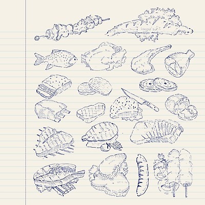 EPS 해외이미지 손 음식 백그라운드 일러스트 양파 뼈 마늘 육류 돼지고기 스테이크 요리 비프스테이크 상점 식사 저녁식사 치킨 소고기 수확 신선 돼지 소시지 상품 바비큐 만화 스케치 자르기 그림 햄 날것 고립 등심 살라미 생식 정육점 해외202004 해외일러스트 농업 채소 식재료 포유류 모션 서양음식 미술 신체부위 가공식품 닭고기요리 파일형식 벡터 이미지허브
