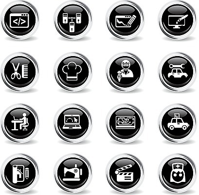 EPS 해외이미지 디자인 일러스트 관리 요리 컴퓨터 사무실 금속 운전 간호사 원형 기자 바느질 미용사 심볼 그림 철강 프로그래밍 해외202004 해외일러스트 도형 직업 비즈니스 모션 재질 전자제품 의료진 작업 개발 파일형식 벡터 이미지허브