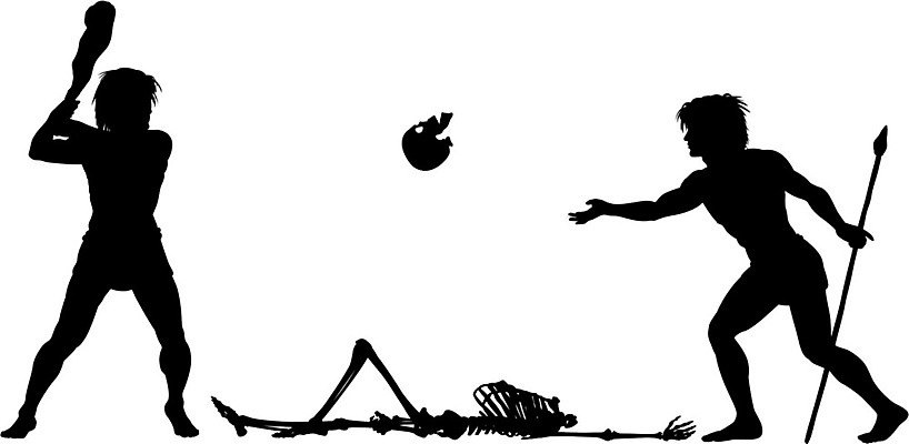 EPS 해외이미지 남자 실루엣 스포츠 일러스트 놀이 골격 사람 그래픽 야구 클럽 시작 윤곽 선사시대 발명 해골모형 해외202004 해외일러스트 촬영기법 구기 모형 역사 파일형식 벡터 이미지허브