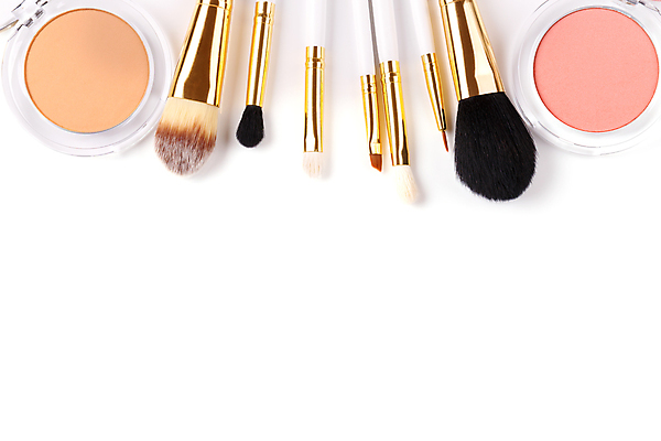 포토 JPG 해외이미지 실내 사람없음 화장품 흰배경 메이크업브러쉬 해외202004 해외포토 백그라운드 내부 뷰티 흰색 붓 파일형식 이미지허브