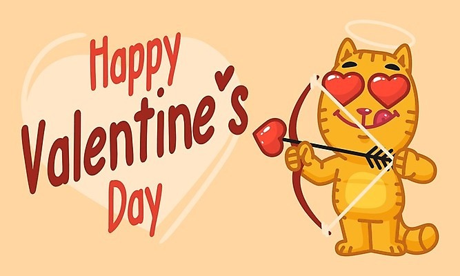 EPS 해외이미지 동물 캐릭터 디자인 행복 일러스트 휴가 천사 화살 발렌타인데이 사랑 미술 그래픽 반려동물 고양이 기쁨 만화 가득함 활 그림 클립 큐피드 마스코트 해외202004 해외일러스트 일러캐릭터 감정 포유류 데이이벤트 문화예술 파일형식 벡터 이미지허브