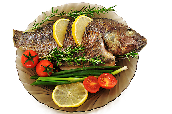 포토 JPG 해외이미지 식기 접시 음식 토마토 뼈 어류 사람없음 빨간색 초록색 노란색 굽기 레몬 준비 상쾌 로즈메리 잉어 등심 해외202004 해외포토 감정 컬러 채소 과일 육류 수중동물 구이 허브 파일형식 이미지허브