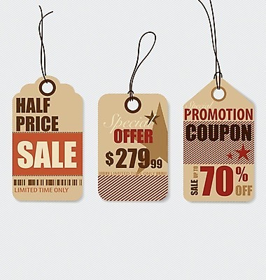 EPS 해외이미지 스티커 일러스트 사람없음 세트 갈색 꼬리표 라벨 세일 빈티지 해외202004 해외일러스트 컬러 컨셉 프레임 파일형식 벡터 이미지허브