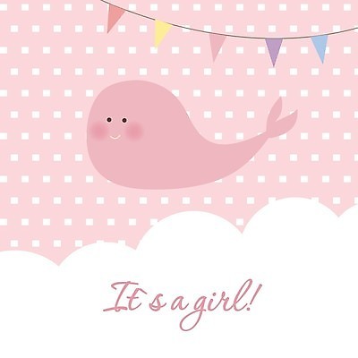 EPS 해외이미지 한마리 분홍색 동물캐릭터 일러스트 사람없음 귀여움 고래 가랜드 해외202004 해외일러스트 일러캐릭터 동물 캐릭터 1 컬러 컨셉 포유류 수중동물 파티용품 파일형식 벡터 이미지허브