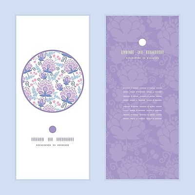 EPS 해외이미지 배너 꽃 꽃무늬 패턴 일러스트 프레임 사람없음 세트 보라색 화려 해외202004 해외일러스트 식물 컬러 컨셉 무늬 파일형식 벡터 이미지허브