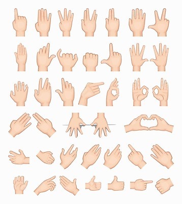 EPS 해외이미지 백인 손 포즈 컨셉 일러스트 손가락 모션 아이디어 선물 사람 손짓 세트 픽토그램 숫자 주먹 터치 엄지손가락 가리킴 인사 잡기 최고 그룹 선택 투표 수집 손목 심볼 사인 쇼 5 모음 보여주기 고립 동의 승인 우수 입력 충고 필승 인터랙티브 해외202004 해외일러스트 서양인 문자 신체부위 예절 우승 선거 절기 파일형식 벡터 이미지허브