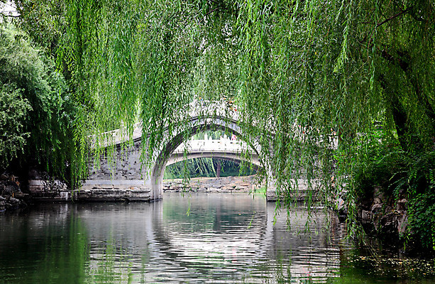 포토 JPG 해외이미지 나무 아시아 호수 동양인 사람없음 빛 중국 궁전 버드나무 아치 베이징 북쪽 동쪽 공산주의 기간 해외202004 해외포토 식물 나라 고건축 인종 방향 파일형식 이미지허브