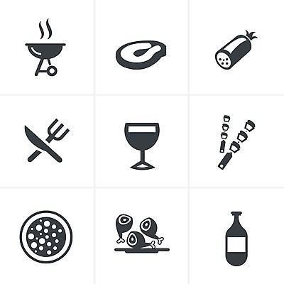 EPS 해외이미지 모양 선 음식 포크 일러스트 불 불꽃 육류 돼지고기 어류 스테이크 요리 야외 여름 픽토그램 소풍 파티 주방 식당 앞치마 소고기 튀김 기구 도구 돼지 소시지 꼬치 그릴 바비큐 케첩 굽기 심볼 속도 메뉴 준비 심플 베이컨 케밥 얇은 해외202004 해외일러스트 자연요소 식기 계절 식재료 포유류 주방용품 서양음식 이벤트 야외활동 상점 수중동물 소스_음식 가공식품 구이 파일형식 벡터 이미지허브