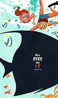 PSD 커플 여자 남자 수영복 일러스트 프레임 어류 틀 사람 성인 두명 바닷속 스노클링 알림 오리발 열대어 잠수 가오리 성인만 국내일러스트 옷 관계 수중 수중동물 수상스포츠 파일형식