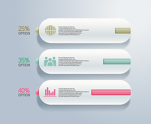 일러스트 통계 그래프 사람없음 인포그래픽 비교 심플 타원형 엘리먼트 국내일러스트 AI파일 컨셉 원형 파일형식 벡터