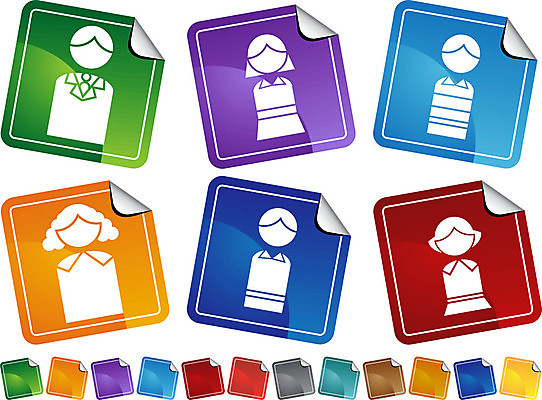 EPS 해외이미지 어린이 일러스트 가족 버튼 소녀 소년 세트 웹 해외202004 해외일러스트 여자 남자 인터넷 관계 사람 파일형식 벡터 이미지허브