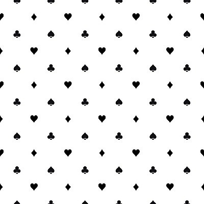 EPS 해외이미지 모양 디자인 실루엣 백그라운드 패턴 일러스트 벽지 놀이 성공 추상 정장 장식 검은색 게임 흰색 하트 직물 신용카드 행운 도박 위험 갑판 배열 삽 심볼 카지노 사인 클럽 다이아몬드 정리 포커 서명 대각선 라스베가스 승자 줄서기 해외202004 해외일러스트 옷 선 컬러 컨셉 무늬 배_교통 모션 촬영기법 금융 트럼프 보석 파일형식 벡터 이미지허브