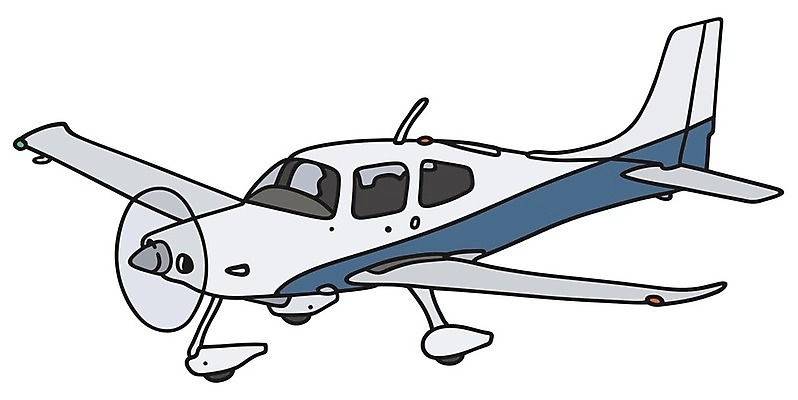 EPS 해외이미지 일러스트 비행기 사람없음 프로펠러 해외202004 해외일러스트 항공교통 대중교통 파일형식 벡터 이미지허브