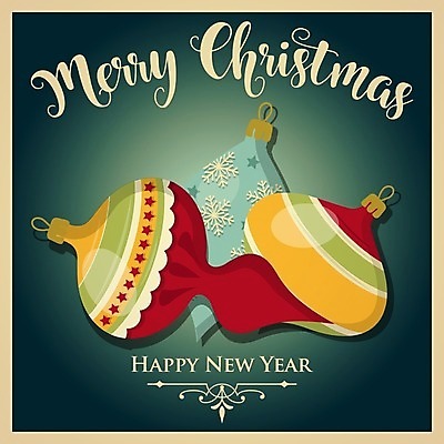 EPS 해외이미지 디자인 백그라운드 크리스마스장식 크리스마스 일러스트 크리스마스카드 사람없음 장식볼 축하 해피뉴이어 레터링 오너먼트 크리스마스배경 해외202004 해외일러스트 기념일 컨셉 카드_감사 장식 새해인사 파일형식 벡터 이미지허브