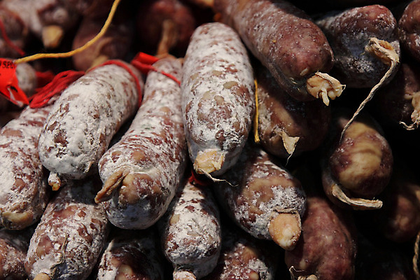 포토 JPG 해외이미지 음식 사람없음 소시지 햄 프랑스어 해외202004 해외포토 문자 육류 가공식품 파일형식 이미지허브