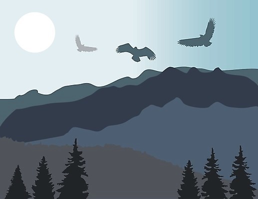 EPS 해외이미지 나무 실루엣 겨울 일러스트 자연 조류 하늘 산 사랑 풍경 사람없음 야외 목재 태양 캠핑 소나무 우아함 야간 숲 초대 장면 스카이라인 해외202004 해외일러스트 자연요소 식물 동물 계절 감정 컨셉 재료 레저 촬영기법 생태계 파일형식 벡터 이미지허브