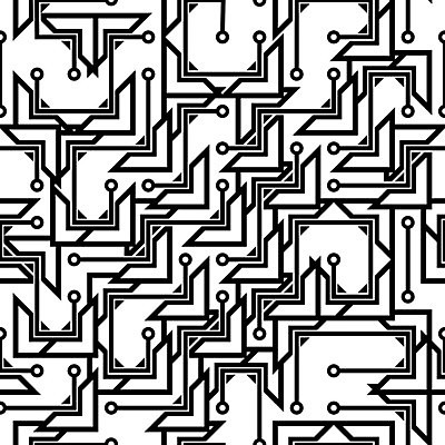 EPS 해외이미지 모양 디자인 산업 종이 선 벽 백그라운드 패턴 일러스트 벽지 추상 기술 흑백 내부 그래픽 장식 컴퓨터 유행 디지털 검은색 흰색 네트워크 연결 타일 질감 순환 전자 공상 공학 엘리먼트 포장소품 하드웨어 스타일 해외202004 해외일러스트 교육 컬러 무늬 포장 모션 촬영기법 전자제품 오브젝트 포장재료 파일형식 벡터 이미지허브