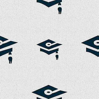 EPS 해외이미지 교육 패턴 일러스트 학사모 졸업 사람없음 벡터 해외202004 해외일러스트 모자_잡화 무늬 파일형식 이미지허브