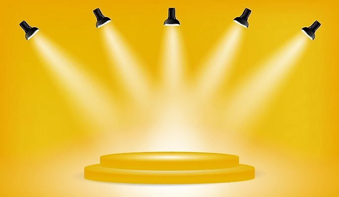 EPS 해외이미지 템플릿 디자인 벽 백그라운드 일러스트 탁자 조명 설명 서기 내부 빛 노란색 유행 3D 우주 공백 공연 무대 광선 램프 점 발표 상품 미술관 전시회 오브젝트 쇼 장면 스포트라이트 보여주기 영사기 단상 빛망울 반사경 지휘대 목업 현실 강조 해외202004 해외일러스트 컬러 가구 모션 이벤트 전시 디지털합성 파일형식 벡터 이미지허브